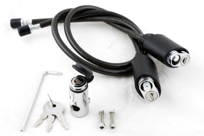 Kuat Transfer Cable Lock & Hitch Pin Kit - Double Bike Rack
