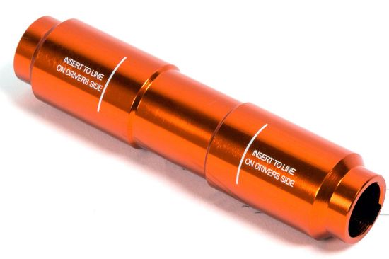 Kuat Trio 15mm x 110mm Fork Adapter - Orange Bike Rack