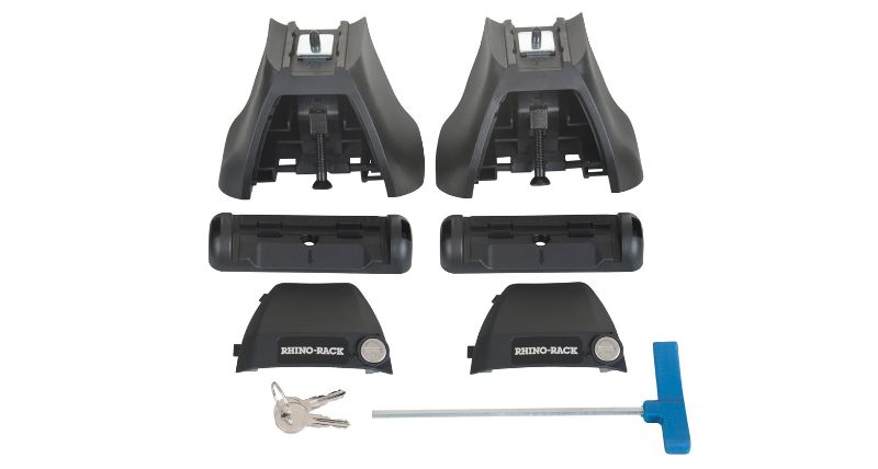 Rhino 2500 Roof Rack Leg For Bare Roofs (Set of 2)