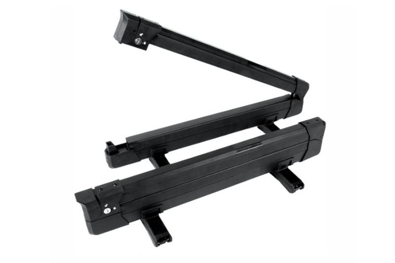 Kuat Switch 4 - Clamshell Flip Down Ski Rack - Black - 4 Ski & Snowboard Rack