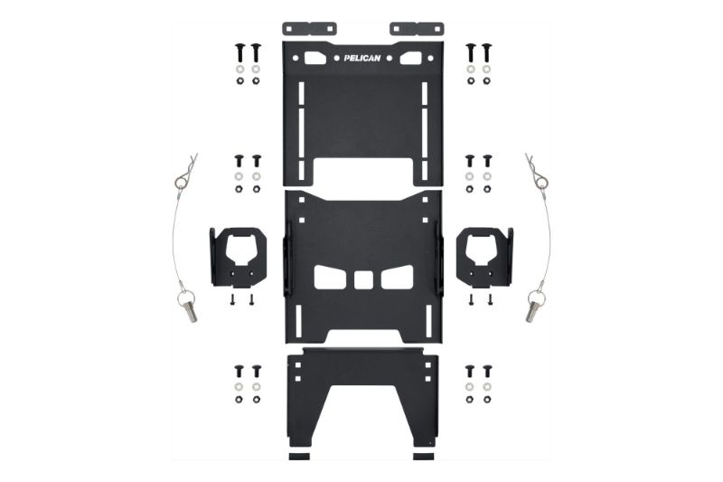 Pelican Cargo Case Side Mount - Toyota