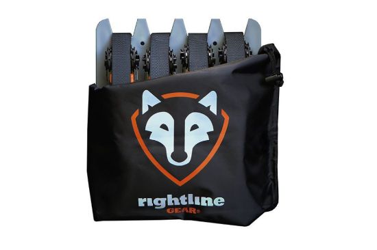 Rightline Ratchet Straps with Weatherproof Organizer