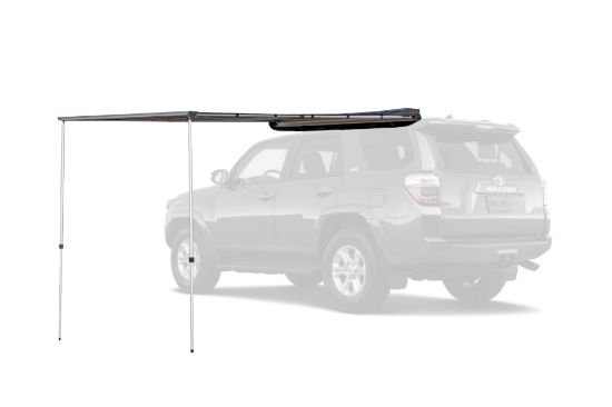 ROAM Standard Awning - 4FT - Black - Awnings & Shade - Rack Attack