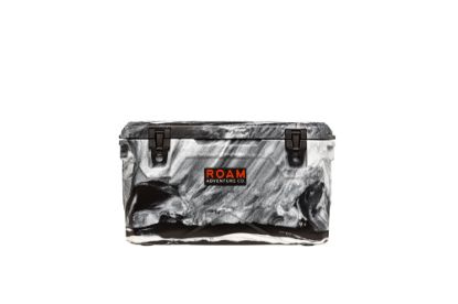 ROAM Rugged Cooler - 45QT - White-Black Marble