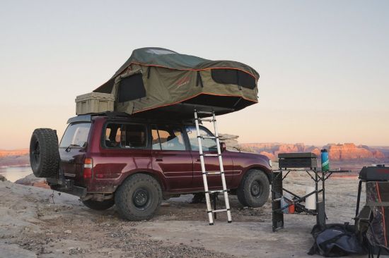 ROAM Vagabond Rooftop Tent - Standard - Forest Orange