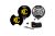 KC HiLiTES 6 Inch SlimLite LED - 2-Light System - 50W Spot Beam