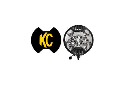 KC HiLiTES 6 Inch SlimLite LED - Single Light - 50W Spot Beam