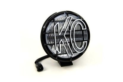 KC HiLiTES 6 Inch Apollo Pro Halogen - Single Light - 55W Fog Beam - Replacement for 97-04 Jeep TJ