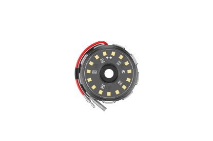 KC HiLiTES Cyclone V2 LED - Single Light - Clear Lens - 5W Flood Beam