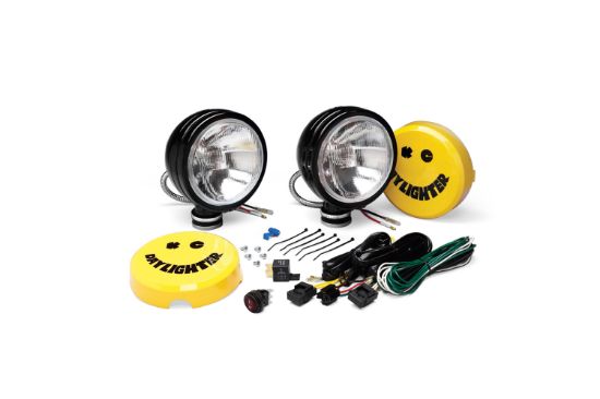 KC HiLiTES 6 Inch Daylighter Halogen - 2-Light System - 100W Spread Beam