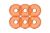 KC HiLiTES Cyclone V2 LED - Replacement Lens - Amber - 6-PK