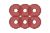 KC HiLiTES Cyclone V2 LED - Replacement Lens - Red - 6-PK