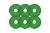 KC HiLiTES Cyclone V2 LED - Replacement Lens - Green - 6-PK