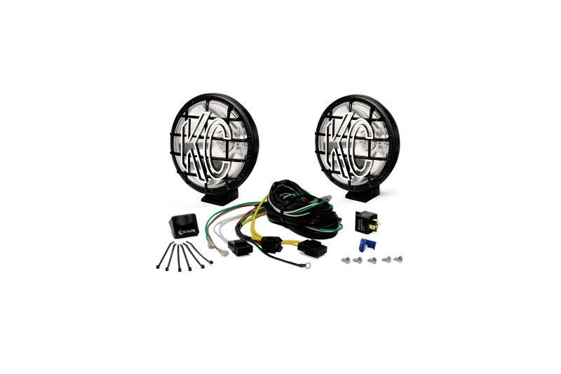 KC HiLiTES 5 Inch Apollo Pro Halogen - 2-Light System - 55W Spot Beam