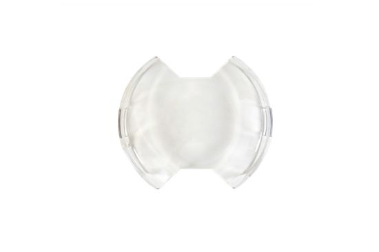 KC HiLiTES 6 Inch SlimLite LED - Light Shield - Clear