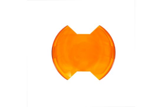 KC HiLiTES 6 Inch SlimLite LED - Light Shield - Amber