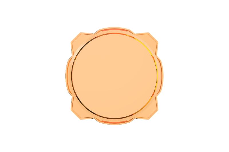 KC HiLiTES 6 Inch Pro6 Gravity LED - Light Shield - Amber