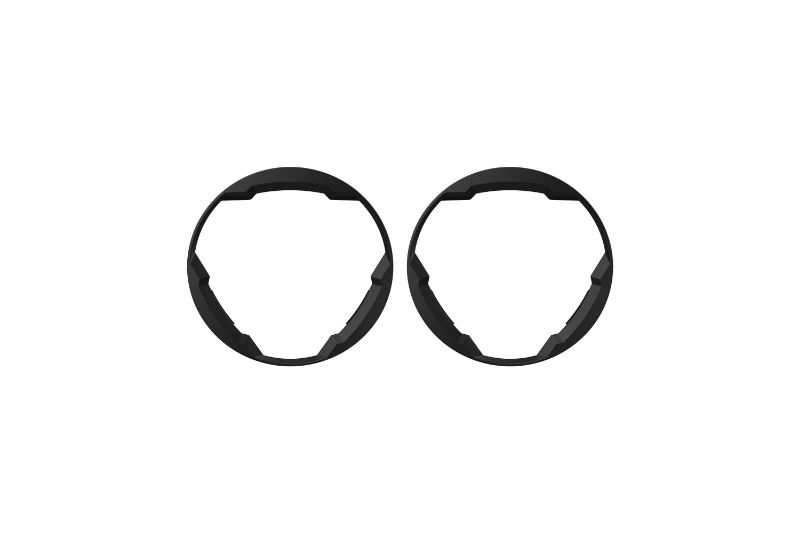 KC HiLiTES Round Universal Shrouds for FLEX ERA 3 Lights - Pair