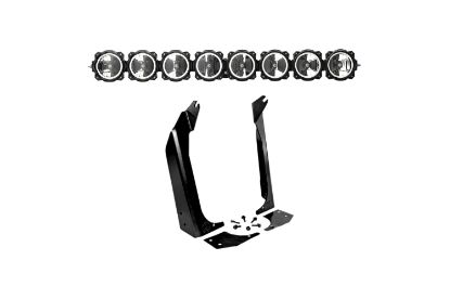 KC HiLiTES 50 Inch Pro6 Gravity LED - 8-Light - Light Bar System - 160W Combo Beam - for 97-06 Jeep TJ