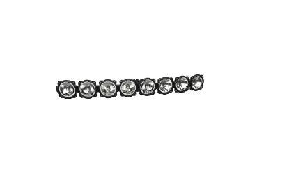 KC HiLiTES 50 Inch Pro6 Gravity LED - 8-Light - Curved Light Bar System - 160W Combo Beam