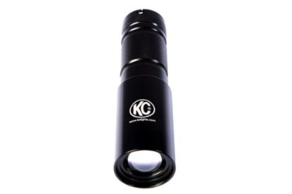KC HiLiTES 4 Inch LED Flashlight - Adjustable Focus - Black - 7W