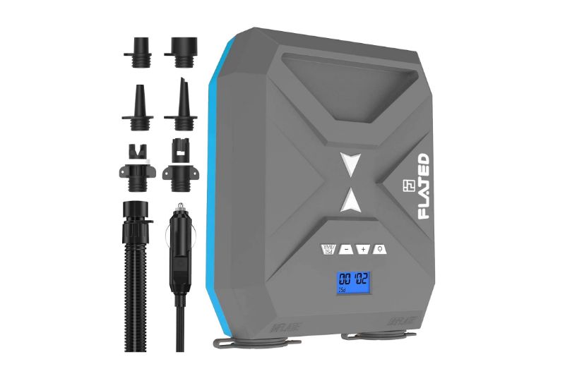 FLATED Electric Air-Pump 12V DC Plug 13 Feet Cord