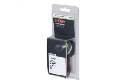 6-Way Square Connector Plug with 12" Wires (Trailer Side, Packaged)