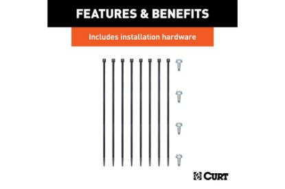 7 Custom Wiring Extension Harness (Adds 7-Way RV Blade to Truck Bed, Packaged)