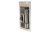 1/2" Hitch Lock with 5/8" Adapter (1-1/4" or 2" Receiver, Barbell, Stainless)