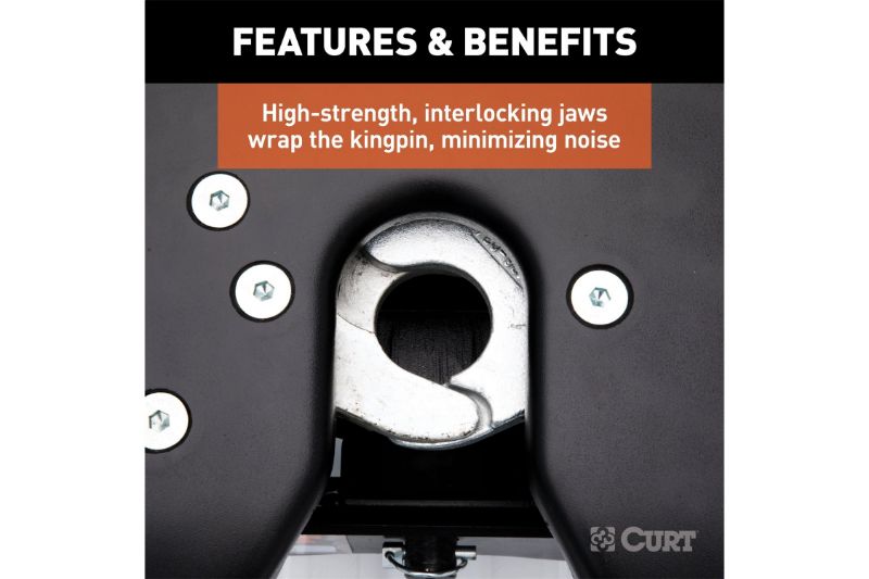 A20 Sliding 5th Wheel Hitch with Rails, 20,000 lbs.