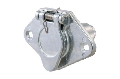 4-Way Round Connector Socket (Vehicle Side, Packaged)