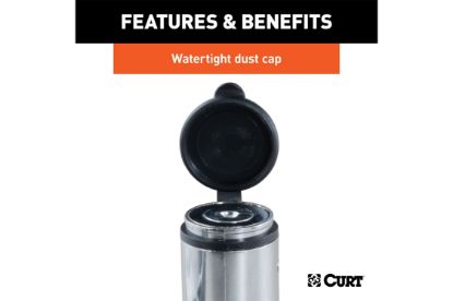 5/8" Hitch Lock (2" Receiver, Barbell, Chrome)