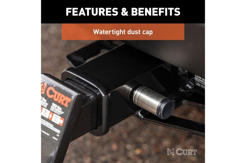 5/8" Hitch Lock (2" Receiver, Barbell, Stainless)