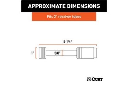 5/8" Hitch Lock (2" Receiver, Barbell, Stainless)