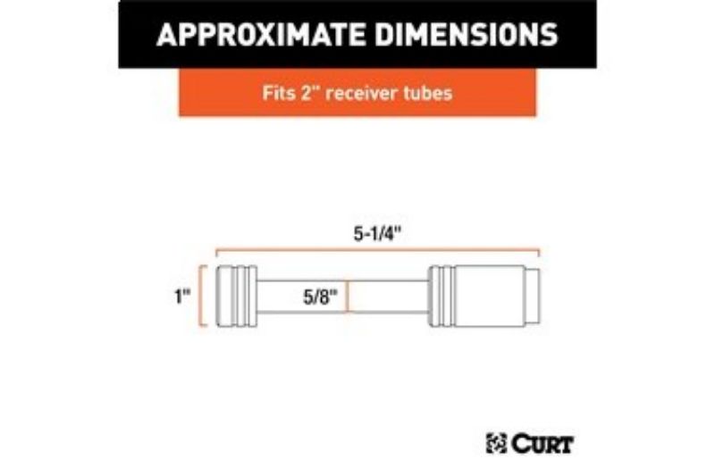 5/8" Hitch Lock (2" Receiver, Barbell, Stainless)