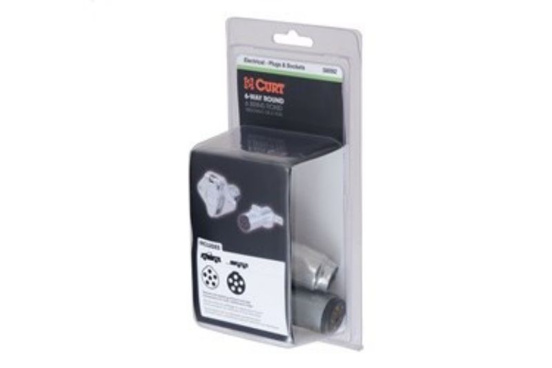 6-Way Round Connector Plug & Socket (Packaged)