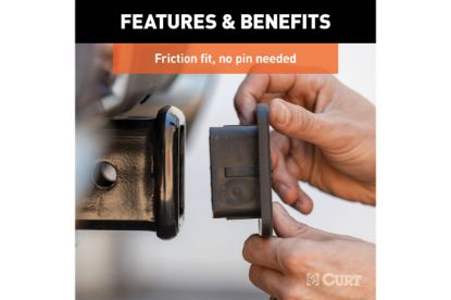 2-1/2" Rubber Hitch Tube Cover (Packaged)