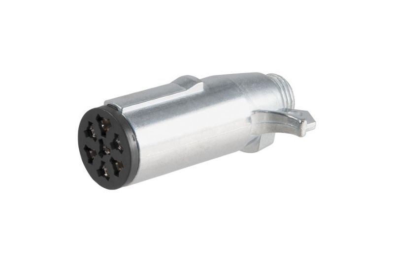 7-Way Round Connector Plug (Trailer Side, Packaged)