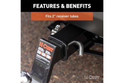 5/8" Swivel Hitch Pin (2" Receiver, Stainless, Packaged)