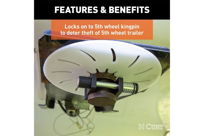 5th Wheel Kingpin Lock (Fits 2" Diameter Kingpin)