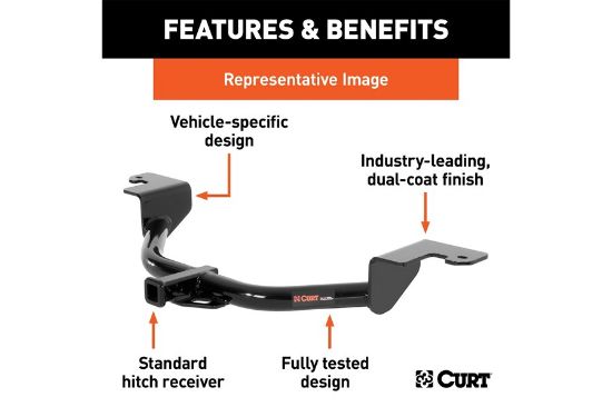 Class 2 Hitch, 1-1/4" Receiver, Select Thunderbird, Mark VIII, Cougar