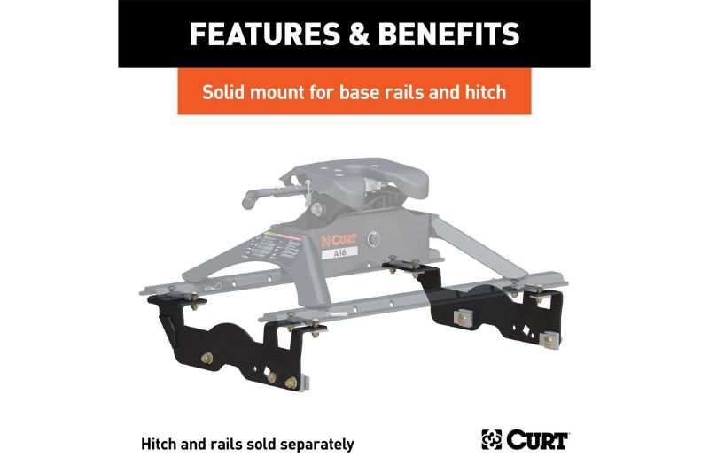 Custom 5th Wheel Brackets, Select Ford F-150