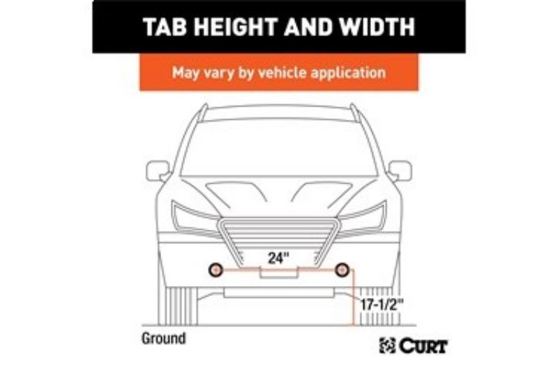 Custom Tow Bar Base Plate, Select Buick Envision