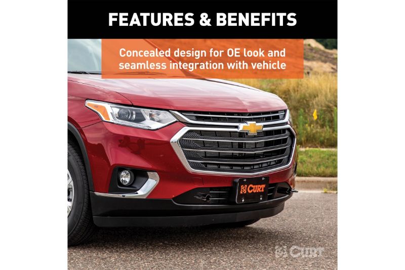 Custom Tow Bar Base Plate, Select Chevrolet Traverse