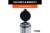 Coupler Lock (1/4" Pin, 7/8" Latch Span, Barbell, Chrome)