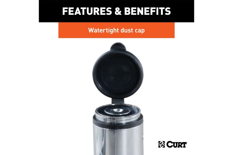 Coupler Lock (1/4" Pin, 7/8" Latch Span, Barbell, Chrome)