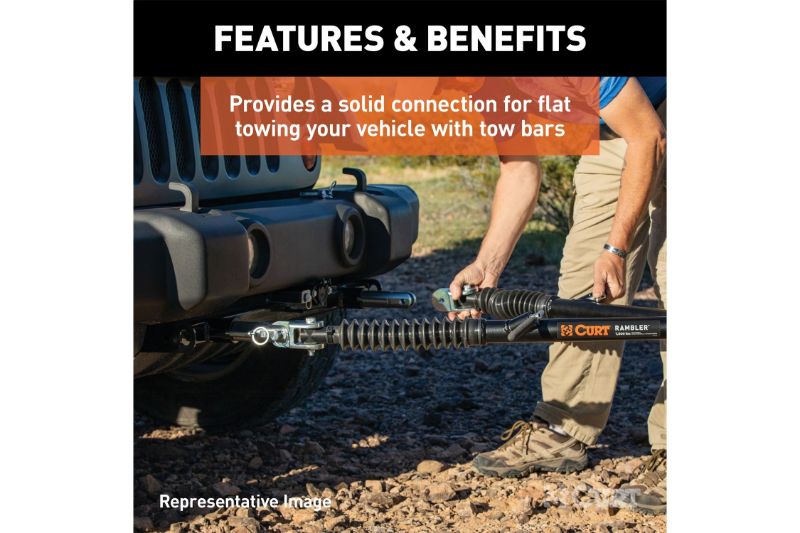 Custom Tow Bar Base Plate, Select Jeep Cherokee