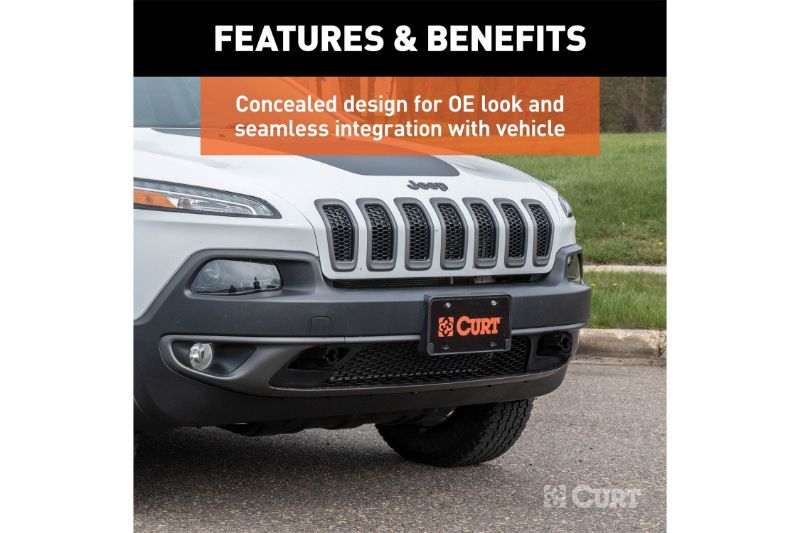 Custom Tow Bar Base Plate, Select Jeep Cherokee