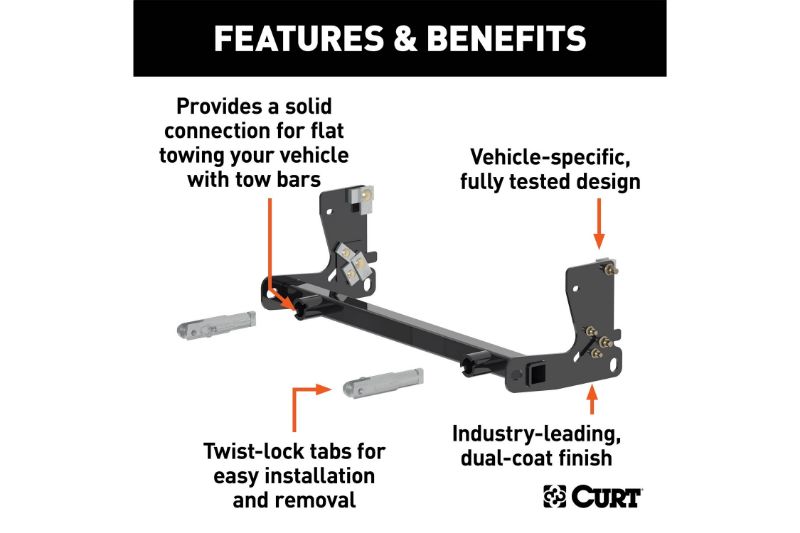Custom Tow Bar Base Plate, Select Jeep Gladiator JT