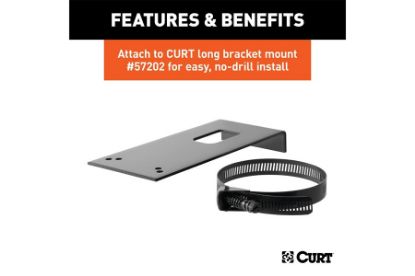 Connector Mounting Bracket for 7-Way Round